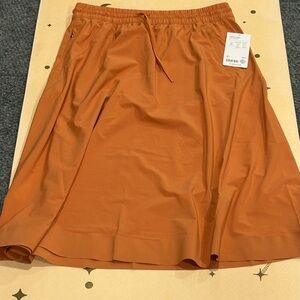 NWT midi athletic skirt